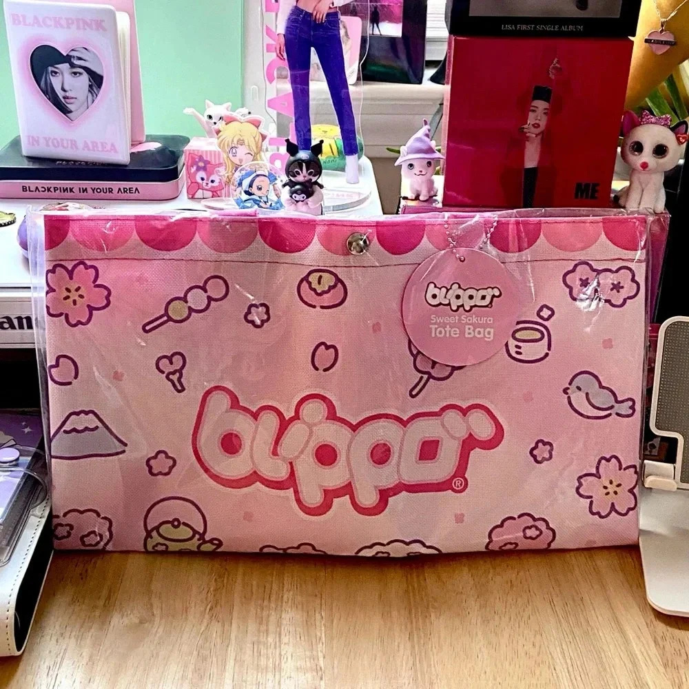 Blippo Sweet Sakura Tote Bag Kawaii NWT